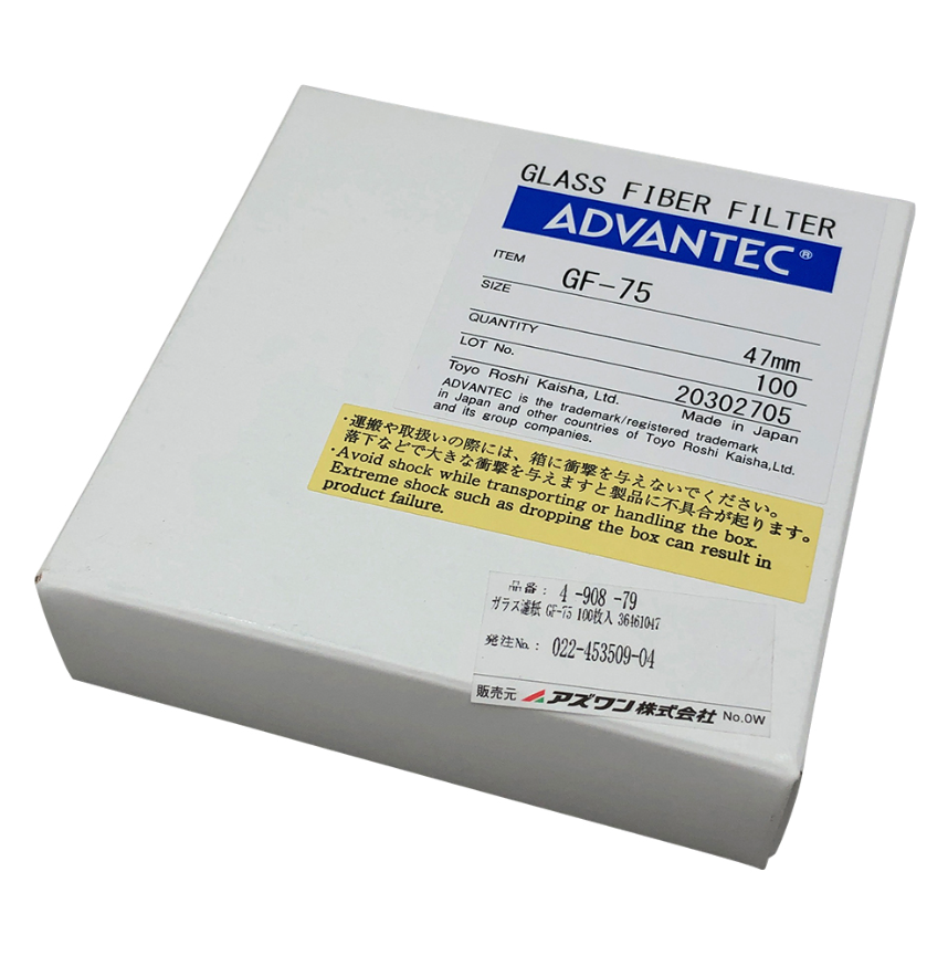 Màng lọc sợi thủy tinh ADVANTEC GF 75, Mã 36461047, Ø47 mm, Hãng ADVANTEC, Nhật Bản